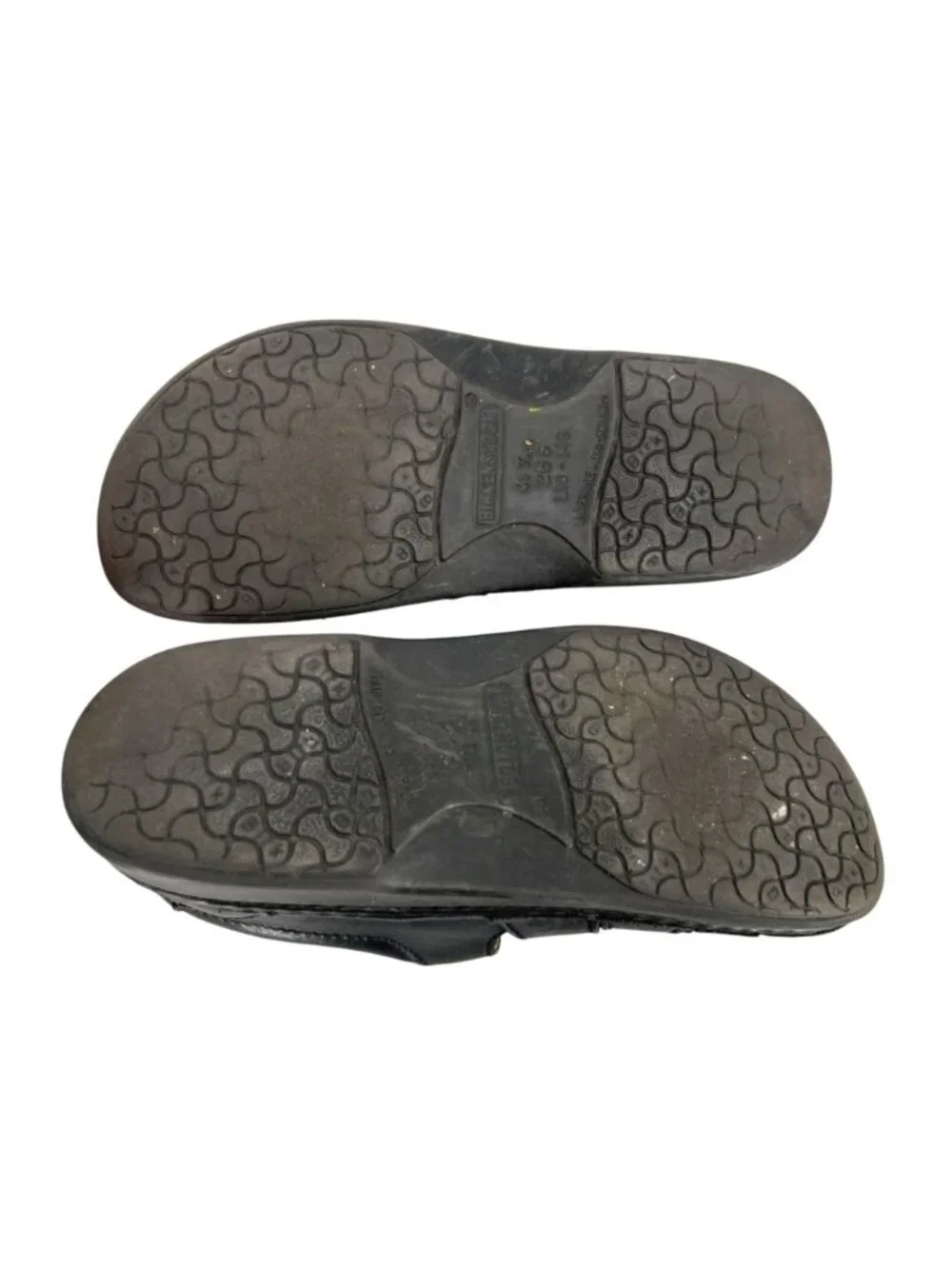 Birkenstock Madeira Black Leather Fisherman Comfort Sandal Size 41 Unisex M8 L10